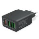 Зарядний пристрій XoKo QC-405 4 USB 6.2A Black (QC-405-BK) Зарядний пристрій XoKo QC-405 4 USB 6.2A Black (QC-405-BK)