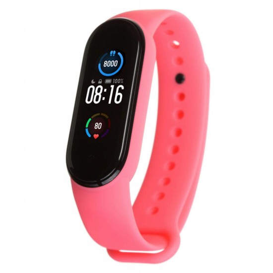 Ремінець до фітнес браслета Armorstandart для Xiaomi Mi Band 5 Hot Pink (ARM57003) Ремінець до фітнес браслета Armorstandart для Xiaomi Mi Band 5 Hot Pink (ARM57003)