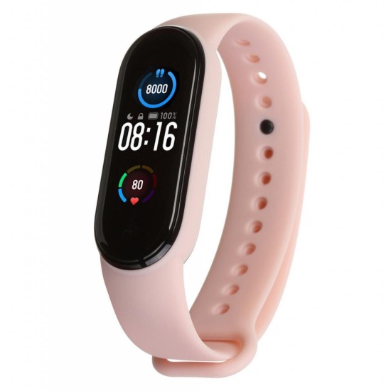Ремінець до фітнес браслета Armorstandart для Xiaomi Mi Band 5 Pink Sand (ARM56996) Ремінець до фітнес браслета Armorstandart для Xiaomi Mi Band 5 Pink Sand (ARM56996)