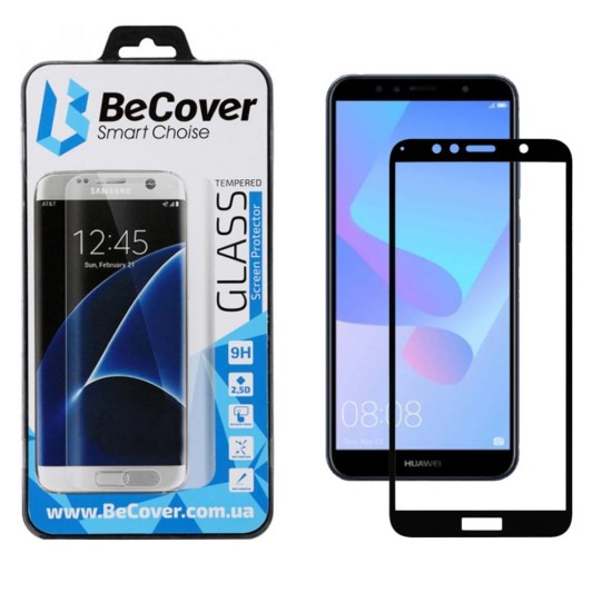 Скло захисне BeCover HUAWEI Y6 2018/ Y6 Prime 2018 Black (702232) Скло захисне BeCover HUAWEI Y6 2018/ Y6 Prime 2018 Black (702232)