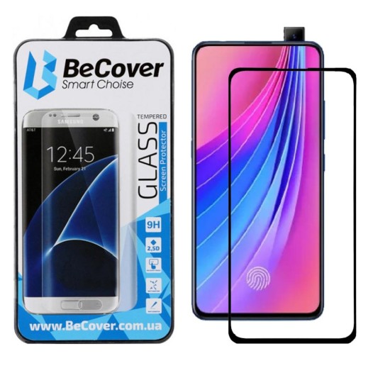 Скло захисне BeCover Vivo V15 Pro Black (703946) Скло захисне BeCover Vivo V15 Pro Black (703946)