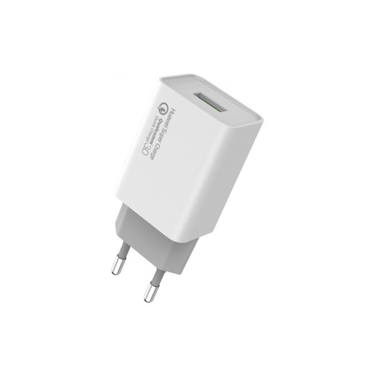 Зарядное устройство ColorWay 1USB Huawei Super Charge/Quick Charge 3.0, 4A (20W) (CW-CHS014Q-WT) Зарядное устройство ColorWay 1USB Huawei Super Charge/Quick Charge 3.0, 4A (20W) (CW-CHS014Q-WT)