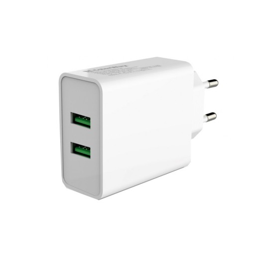 Зарядное устройство ColorWay 2USB Quick Charge 3.0 (36W) (CW-CHS017Q-WT) Зарядное устройство ColorWay 2USB Quick Charge 3.0 (36W) (CW-CHS017Q-WT)