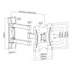 Кронштейн Satelit 19-42PIVOT200A (250515) Кронштейн Satelit 19-42PIVOT200A (250515)