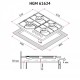 Варочна поверхня Perfelli HGM 61624 WH Варочна поверхня Perfelli HGM 61624 WH