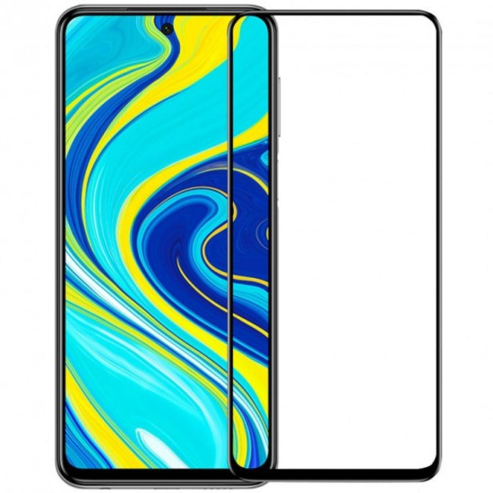 Скло захисне Drobak Xiaomi Redmi Note 9 Pro Max Full Cover Full Glue (Black) (12 (121291) Скло захисне Drobak Xiaomi Redmi Note 9 Pro Max Full Cover Full Glue (Black) (12 (121291)