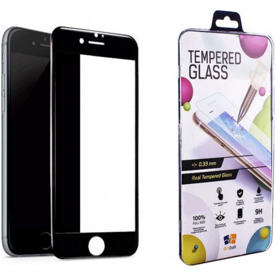 Скло захисне Drobak Apple iPhone 8 (Black) (121262) (121262) Скло захисне Drobak Apple iPhone 8 (Black) (121262) (121262)