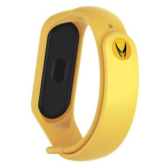 Ремінець до фітнес браслета Armorstandart Superhero Edition для Xiaomi Mi Band 5 Wolverine Yellow (ARM57072) Ремінець до фітнес браслета Armorstandart Superhero Edition для Xiaomi Mi Band 5 Wolverine Yellow (ARM57072)
