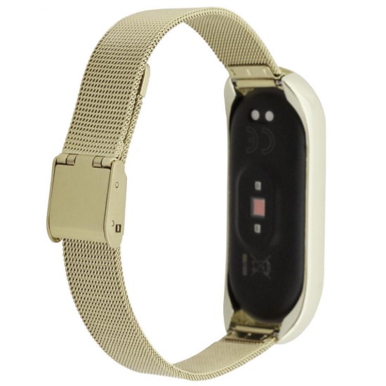 Ремінець до фітнес браслета BeCover Metal для Xiaomi Mi Smart Band 5 Gold (705148) Ремінець до фітнес браслета BeCover Metal для Xiaomi Mi Smart Band 5 Gold (705148)