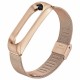 Ремінець до фітнес браслета BeCover Metal для Xiaomi Mi Smart Band 5 Rose Gold (705149) Ремінець до фітнес браслета BeCover Metal для Xiaomi Mi Smart Band 5 Rose Gold (705149)