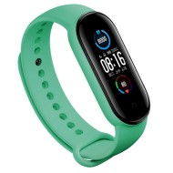 Ремешок для фитнес браслета BeCover Silicone для Xiaomi Mi Smart Band 5 Green (705067)