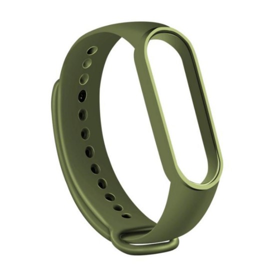 Ремешок для фитнес браслета BeCover Silicone для Xiaomi Mi Smart Band 5 Khaki (705068) Ремешок для фитнес браслета BeCover Silicone для Xiaomi Mi Smart Band 5 Khaki (705068)