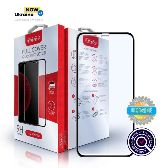 Скло захисне Intaleo Full Glue Apple iPhone XS Max (1283126497506) Скло захисне Intaleo Full Glue Apple iPhone XS Max (1283126497506)