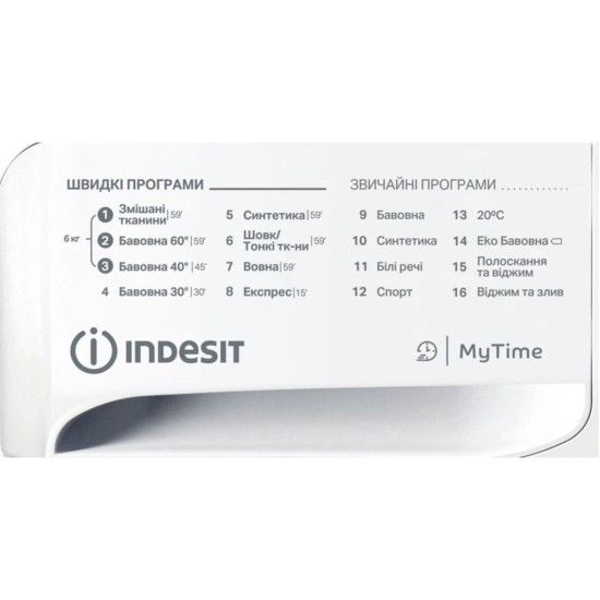 Стиральная машина Indesit OMTWSE61051WKUA Стиральная машина Indesit OMTWSE61051WKUA
