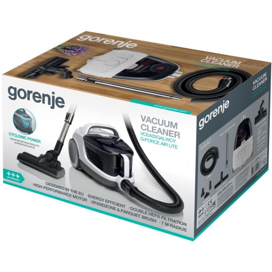 Пилосос Gorenje VCEA 02 GALWCY (VCEA02GALWCY) Пилосос Gorenje VCEA 02 GALWCY (VCEA02GALWCY)