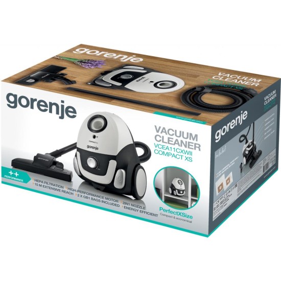 Пилосос Gorenje VCEA 11 CXWII (VCEA11CXWII) Пилосос Gorenje VCEA 11 CXWII (VCEA11CXWII)