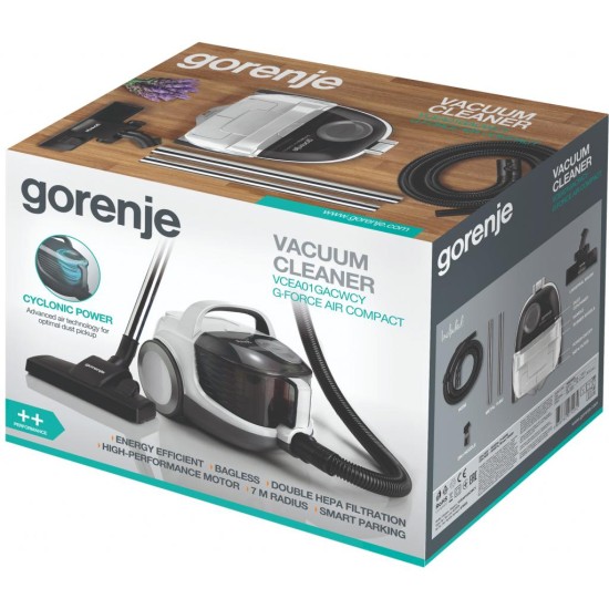 Пилосос Gorenje VCEA 01 GACWCY (VCEA01GACWCY) Пилосос Gorenje VCEA 01 GACWCY (VCEA01GACWCY)