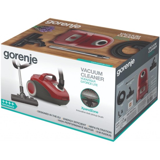 Пилосос Gorenje VCEA 23 GLR (VCEA23GLR) Пилосос Gorenje VCEA 23 GLR (VCEA23GLR)
