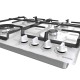 Варочна поверхня Gorenje GTW641EW Варочна поверхня Gorenje GTW641EW