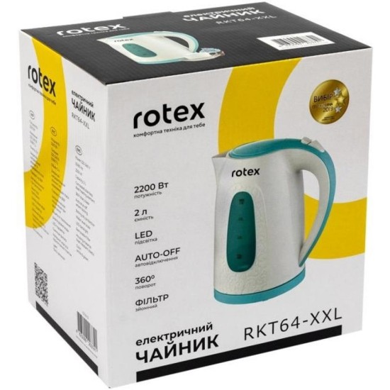 Електрочайник Rotex RKT64-XXL Електрочайник Rotex RKT64-XXL