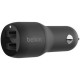 Зарядний пристрій Belkin Car Charger 24W Dual USB-A, USB-A - MicroUSB, 1m, black (CCE002BT1MBK) Зарядний пристрій Belkin Car Charger 24W Dual USB-A, USB-A - MicroUSB, 1m, black (CCE002BT1MBK)