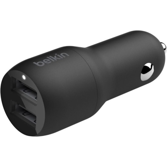 Зарядний пристрій Belkin Car Charger 24W Dual USB-A, USB-A - MicroUSB, 1m, black (CCE002BT1MBK) Зарядний пристрій Belkin Car Charger 24W Dual USB-A, USB-A - MicroUSB, 1m, black (CCE002BT1MBK)