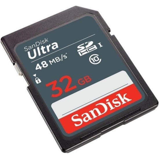 Карта пам'яті SanDisk 32GB SDHC class 10 UHS-I Ultra Lite (SDSDUNR-032G-GN3IN) Карта пам'яті SanDisk 32GB SDHC class 10 UHS-I Ultra Lite (SDSDUNR-032G-GN3IN)