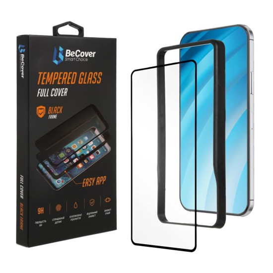 Скло захисне BeCover Premium Easy Installation Xiaomi Redmi Note 9 / 10X Black (705472) Скло захисне BeCover Premium Easy Installation Xiaomi Redmi Note 9 / 10X Black (705472)