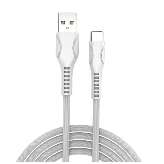 Дата кабель USB 2.0 AM to Type-C 1.0m line-drawing white ColorWay (CW-CBUC029-WH) Дата кабель USB 2.0 AM to Type-C 1.0m line-drawing white ColorWay (CW-CBUC029-WH)