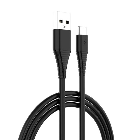 Дата кабель USB 2.0 AM to Type-C 1.0m black ColorWay (CW-CBUC026-BK) Дата кабель USB 2.0 AM to Type-C 1.0m black ColorWay (CW-CBUC026-BK)