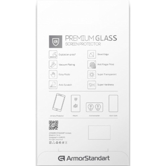 Скло захисне Armorstandart Icon Motorola G8 Black (ARM57653) Скло захисне Armorstandart Icon Motorola G8 Black (ARM57653)