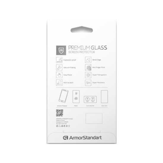 Скло захисне Armorstandart Pro Motorola Moto G8 Plus Black (ARM57779) Скло захисне Armorstandart Pro Motorola Moto G8 Plus Black (ARM57779)