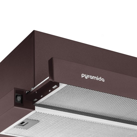 Витяжка кухонна Pyramida TLX2-50 BR Витяжка кухонна Pyramida TLX2-50 BR