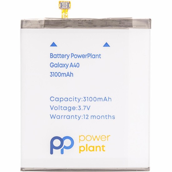 Акумуляторна батарея PowerPlant Samsung Galaxy A40 (EB-BA405ABE) 3100mAh (SM170692) Акумуляторна батарея PowerPlant Samsung Galaxy A40 (EB-BA405ABE) 3100mAh (SM170692)