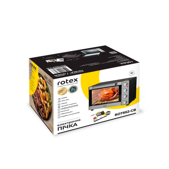 Електропіч Rotex ROT652-CB Електропіч Rotex ROT652-CB