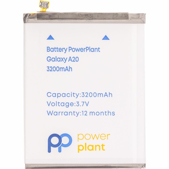 Аккумуляторная батарея PowerPlant Samsung Galaxy A20 (EB-BA505ABN) 3200mAh (SM170685) Аккумуляторная батарея PowerPlant Samsung Galaxy A20 (EB-BA505ABN) 3200mAh (SM170685)