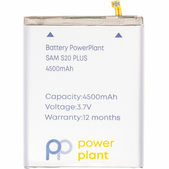 Аккумуляторная батарея PowerPlant Samsung Galaxy S20 Plus (EB-BG985ABY) 4500mAh (SM170777) Аккумуляторная батарея PowerPlant Samsung Galaxy S20 Plus (EB-BG985ABY) 4500mAh (SM170777)