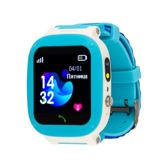 Смарт-годинник Amigo GO004 Splashproof Camera+LED Blue (746403) Смарт-годинник Amigo GO004 Splashproof Camera+LED Blue (746403)