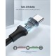 Дата кабель USB 2.0 AM to Type-C 1.0m US287 Black Ugreen (60116) Дата кабель USB 2.0 AM to Type-C 1.0m US287 Black Ugreen (60116)