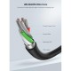 Дата кабель USB 2.0 AM to Type-C 1.0m US287 Black Ugreen (60116) Дата кабель USB 2.0 AM to Type-C 1.0m US287 Black Ugreen (60116)