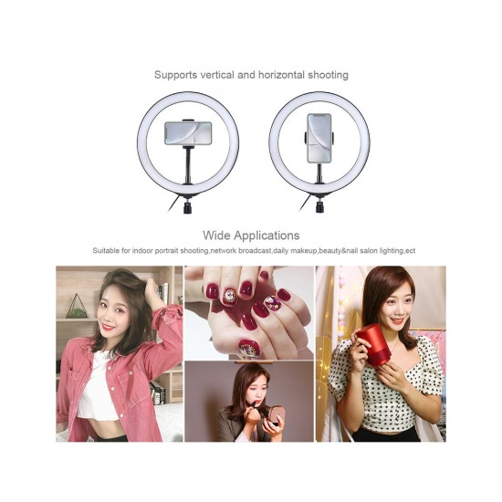Набор блогера Puluz Ring USB LED lamp 10.2"+ table mount 140cm (PKT3039) Набор блогера Puluz Ring USB LED lamp 10.2"+ table mount 140cm (PKT3039)