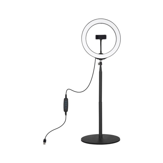 Набор блогера Puluz Ring USB LED lamp 10.2"+ table mount 140cm (PKT3039) Набор блогера Puluz Ring USB LED lamp 10.2"+ table mount 140cm (PKT3039)