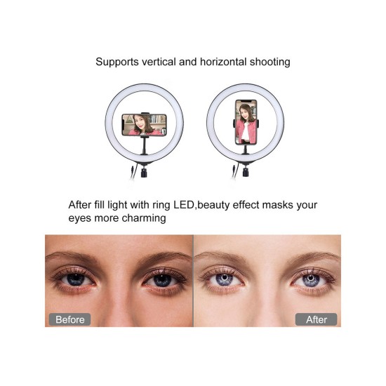 Набор блогера Puluz Ring USB LED lamp 10"+ tripod 1.1m (PKT3053B)