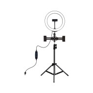 Набор блогера Puluz Ring USB LED lamp 10"+ tripod 1.1m (PKT3053B)