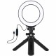 Набор блогера Puluz Ring USB LED lamp PKT3058B 4.7" + tripod 12 см (PKT3058B) Набор блогера Puluz Ring USB LED lamp PKT3058B 4.7" + tripod 12 см (PKT3058B)