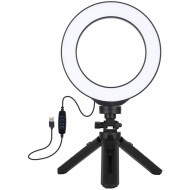 Набор блогера Puluz Ring USB LED lamp PKT3059B 6.2" + table tripod (PKT3059B)