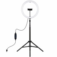 Набор блогера Puluz Ring USB LED lamp PKT3061B 11.8" + tripod 1.65 м (PKT3061B)