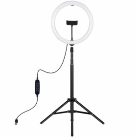Набор блогера Puluz Ring USB LED lamp PKT3061B 11.8" + tripod 1.65 м (PKT3061B)