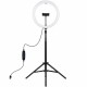 Набор блогера Puluz Ring USB LED lamp PKT3061B 11.8" + tripod 1.65 м (PKT3061B)