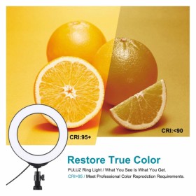Набор блогера Puluz Ring USB LED lamp PU392 6.2" + table mount 18-28 см (PU392)